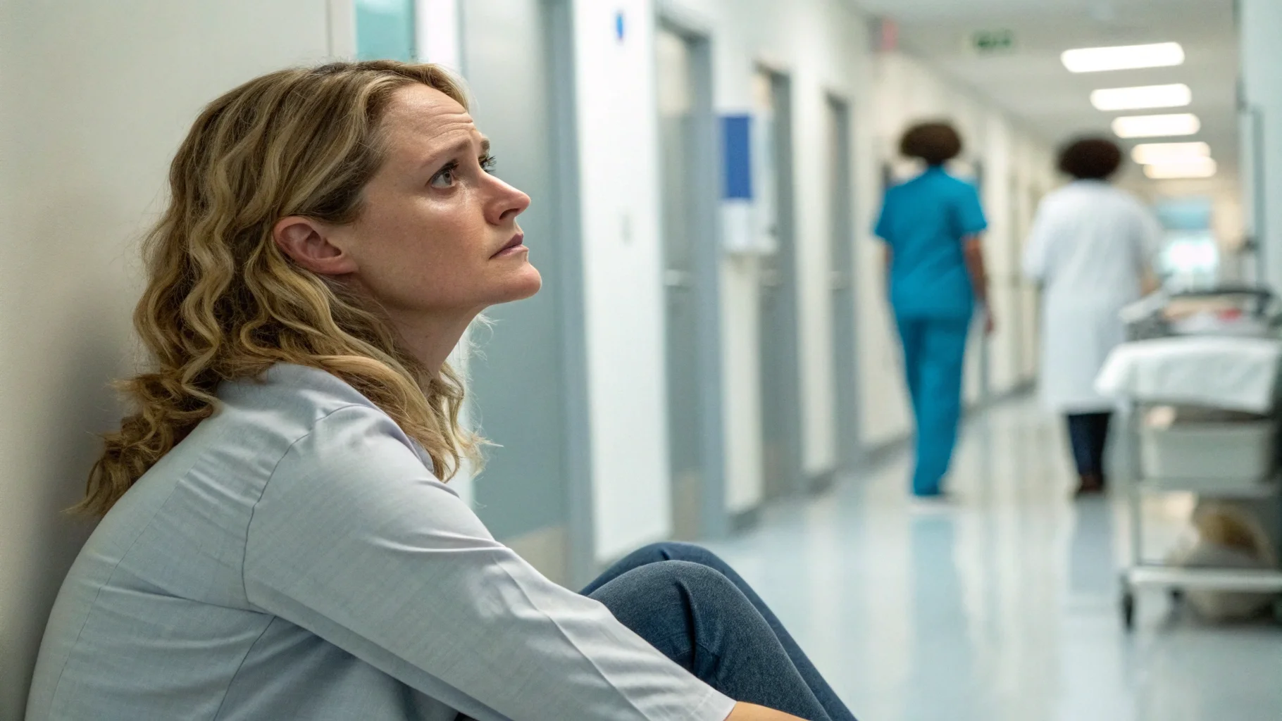 A modern mammography machine in a clean hospital room